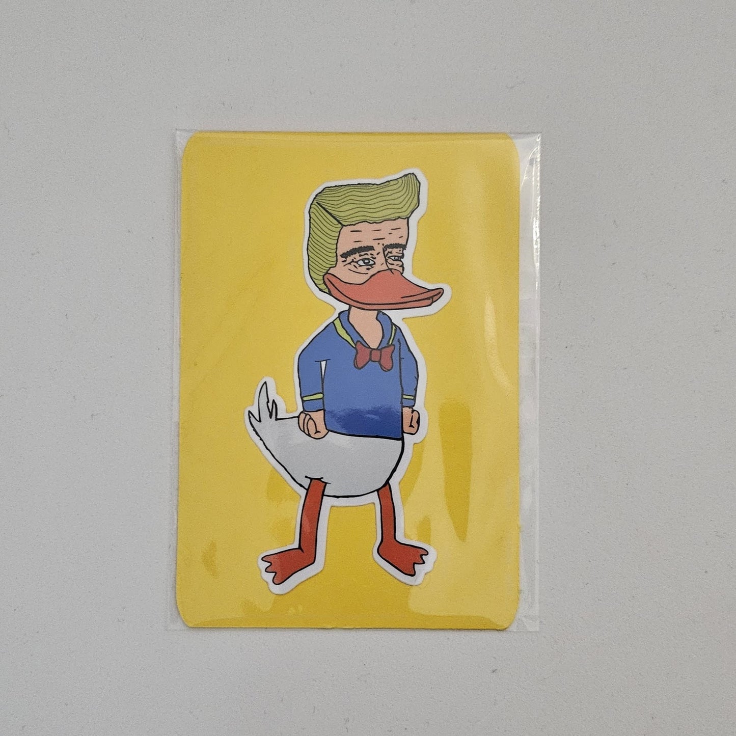 Duck Fonald Sticker - 3.5" x 1.7"