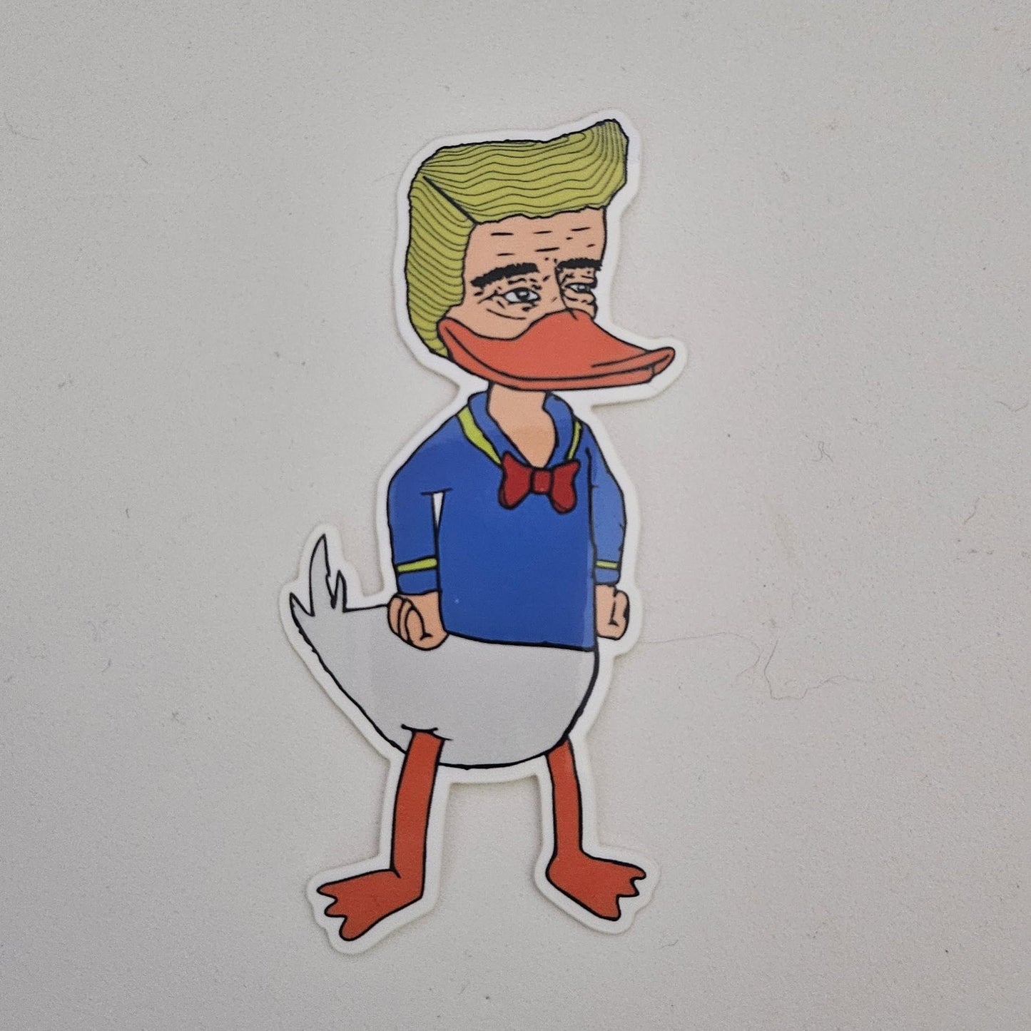 Duck Fonald Sticker - 3.5" x 1.7"