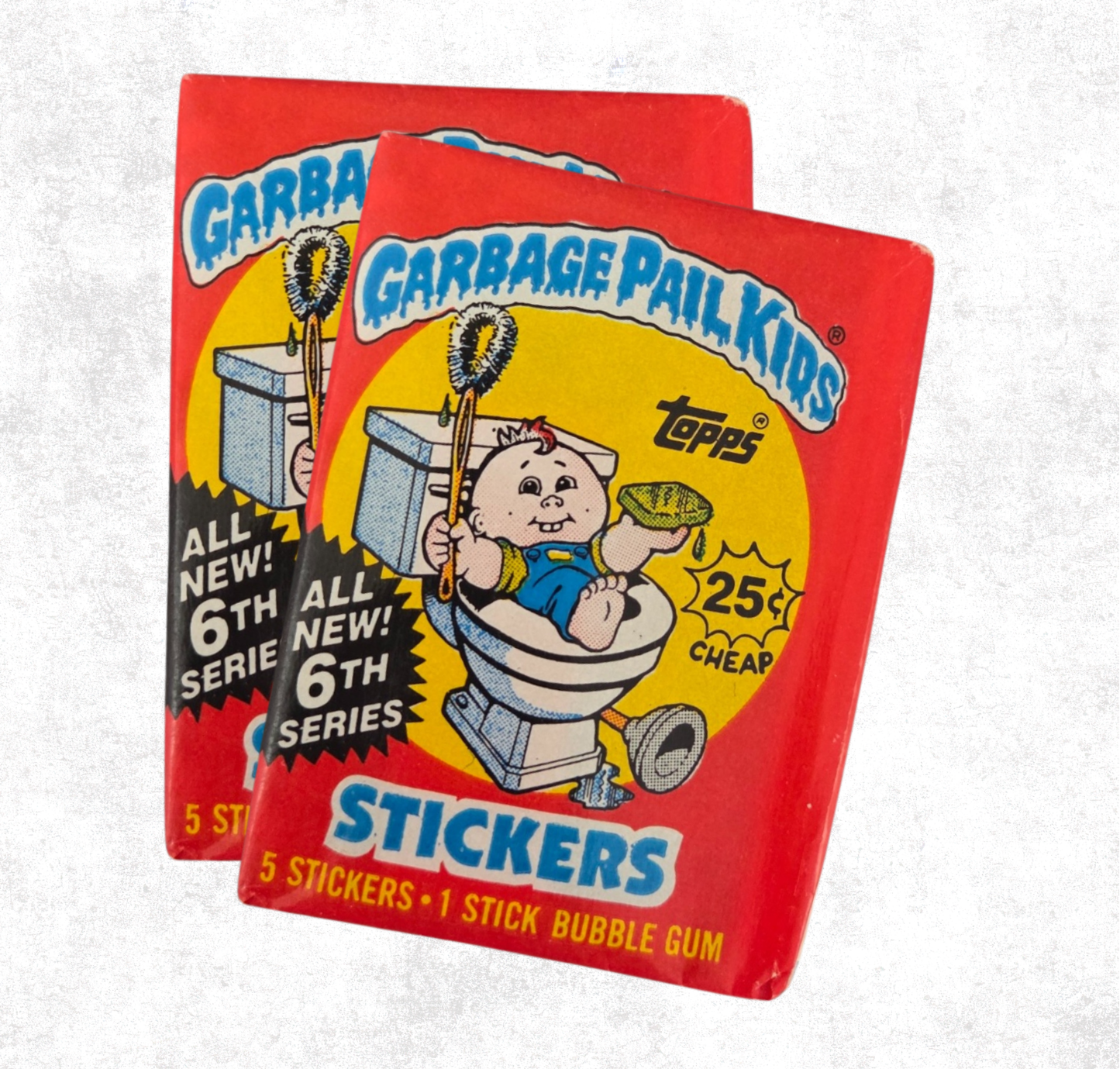 Garbage Pail Kids OS 6 - Original Series 6 - 6th - 1986 - 2 pack deal!