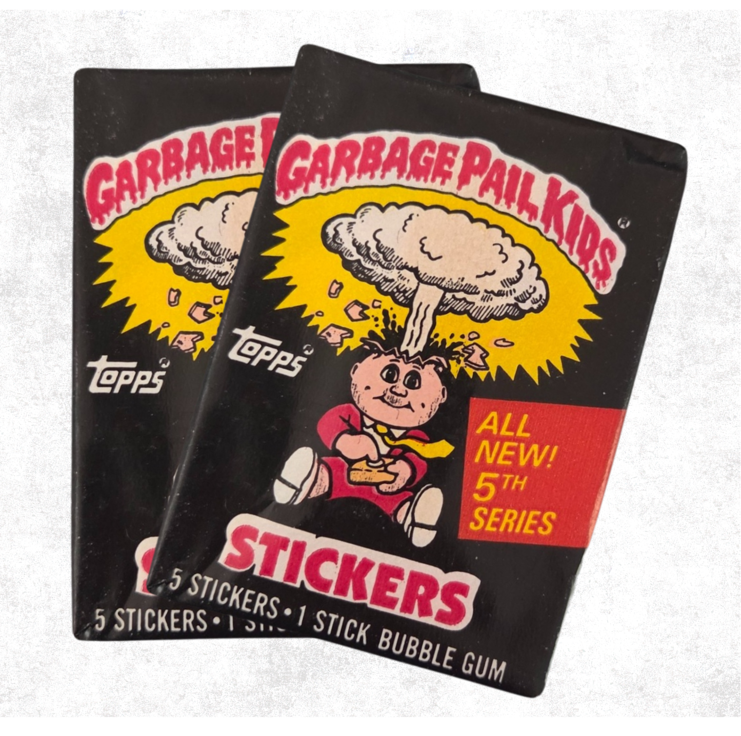Garbage Pail Kids OS 5 - Original Series 5 - 5th - 1986 - 2 pack deal!